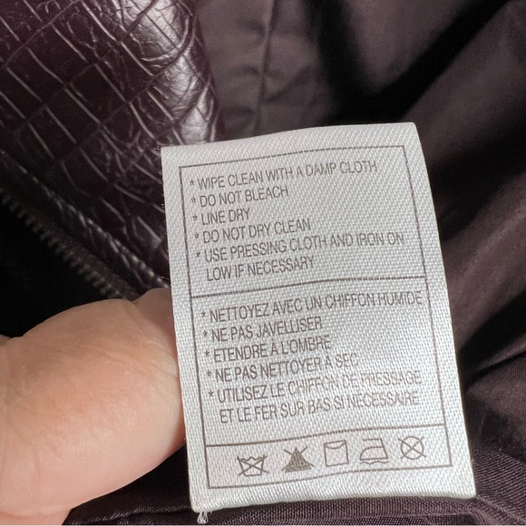 NWT BB Dakota by Steve Madden Bomber Jacket Purple XL - Picture 10 of 15